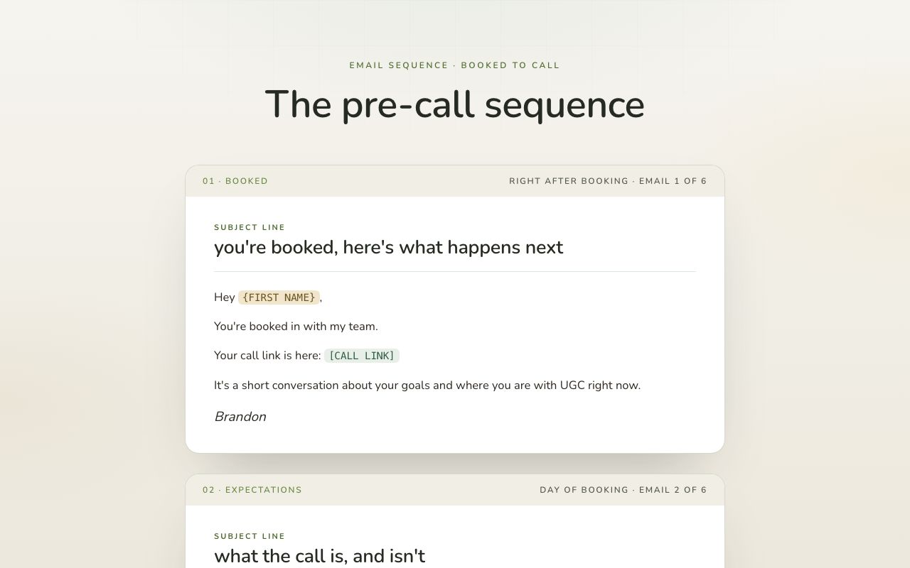 Pre-call preview